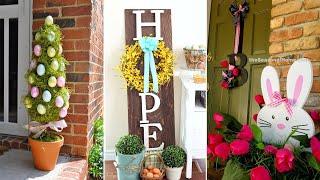 34 Fun and Adorable Easter Porch Decor Ideas  DIY Gardening