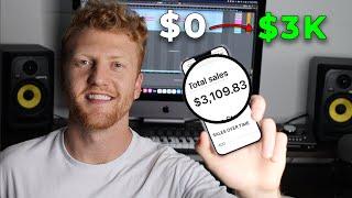 How to make MONEY as a MUSIC PRODUCER starting from ZERO $0-3K in 30 days