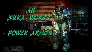 All 9 Power Armor Locations In Nuka - World