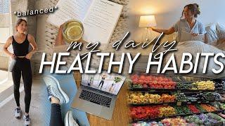 HEALTHY HABITS THAT CHANGED MY LIFE  my morning rituals fitness routine & slow living habits