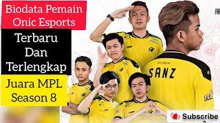 Biodata Pemain Onic Esports Lengkap Umur & Agama