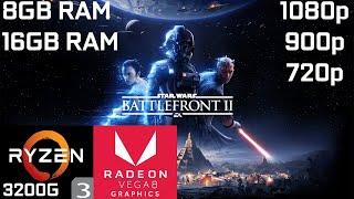 Star Wars Battlefront 2 - Ryzen 3 3200G Vega 8 & 8GB RAM