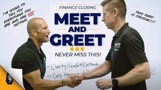 Finance Training  The Meet & Greet - Keeping the Customer a Hot Buyer  Andy Elliott