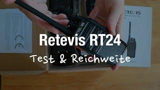 Retevis RT24 PMR Funkgerät & Reichweite Test