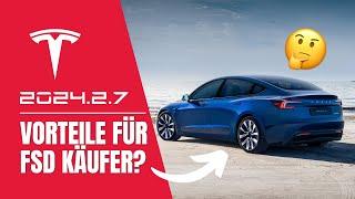 Tesla Update 2024.2.7 - Vorbereitung für neue Autopilot Funktionen?