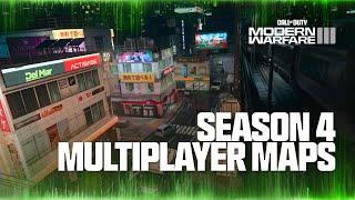 New Season 4 Multiplayer Maps  Call of Duty Modern Warfare III