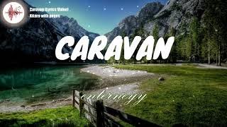 CARAVAN - Kitaro with pages Lyrics Video