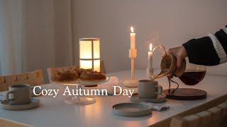 Cozy Autumn Day I Rainy Day Baking I Grocery Salmon Soup I Nordic life