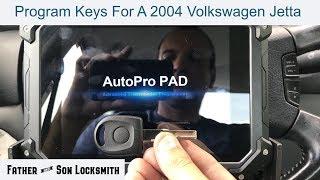 AutoProPad - Program Keys For A 2004 Volkswagen Jetta