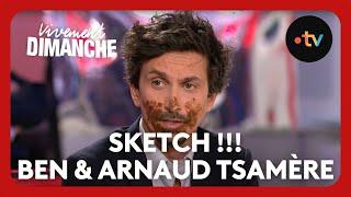 Ben & Arnaud Tsamère  plutôt tatouage ou tach-ouage ? - Vivement Dimanche 5 février 2017