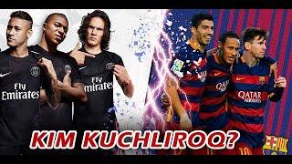 PSJ Triosi Neymar Kavani Mbappe oldingi barselona triosi Messi Suarez Neymardan kuchlimi?