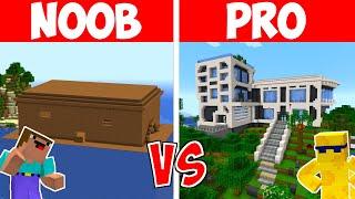 NOOB vs PRO MOST SECURE $50000000 MANSION BUILD CHALLENGE Minecraft