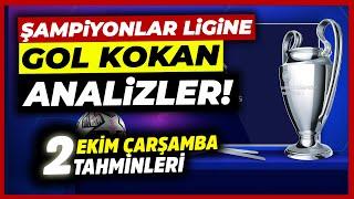 DOLU DİZGİN DEVAM...  2 Ekim Çarşamba 2024 Banko İddaa Tahminleri ve Kupon - Şampiyonlar Ligi