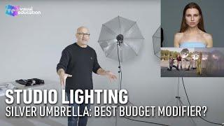 Silver Umbrella Best Budget Modifier?  Studio Lighting Essentials