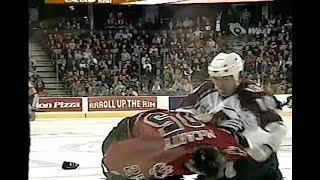 Brad May vs Darren McCarty Round 2