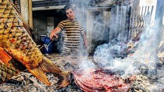 The collection of the strangest foods in Iraq-Mosul   street food   Street food tour Iraq _ Mosul