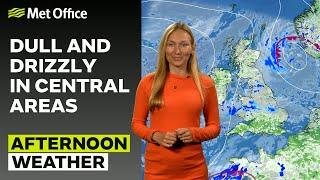 110724 – Cloudy in rain for central regions – Afternoon Weather Forecast UK – Met Office Weather