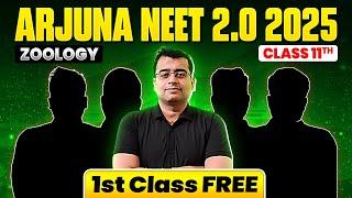 1st Class of Zoology by Nomesh Sir  Arjuna NEET 2.0 2025 Batch 