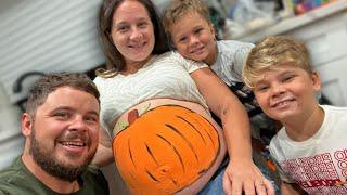 Pregnant Pumpkin Belly Painting