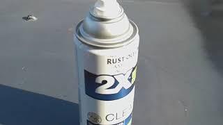 Rustoleum 2x ultra cover gloss clear demo review