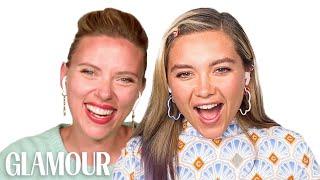 Scarlett Johansson and Florence Pugh Take a Friendship Test  Glamour