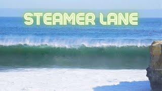 Summer Swell at Steamer Lane  July 17th 2024  Santa Cruz California Surfing