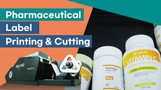 Pharmaceutical label printing