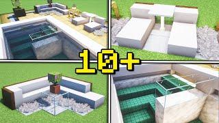 Minecraft 10+ POOL Build Hacks & Ideas