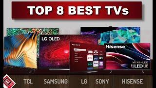 Top 8 Best priced TVs  TCL LG Hisense Samsung Sony