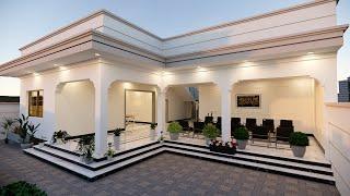 Single story house design  Village house design  1 Kanal house design in Pakistan