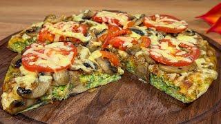 Das Rezept das das Internet explodierte  Zucchini Pizza Einfaches und leckeres Abendessen Rezept