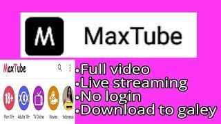 Aplikasi Simontok Terbaru MaxTube.apk