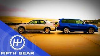 Fifth Gear Subaru Impreza vs. Subaru Forester