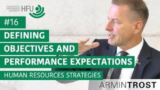 #16 Defining Objectives and Performance Expectations