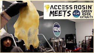 Scale Solvent-less Access Rosin® MEETS Green River Extracts