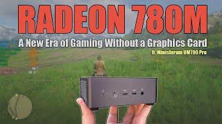 Gaming with The New Radeon 780M RDNA3 iGPU - The Fastest Integrated Graphics Minisforum UM790 Pro