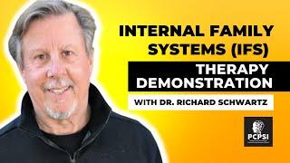 Internal Family Systems  IFS  Therapy Demonstration with Dr Richard Schwartz