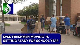 ‘I’m excited for it’ SVSU students moving in getting ready for new year