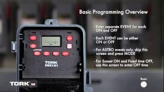 Tork EWZ101 Basic Programming