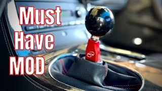 The best Short Shifter for C6 Corvettes  MGW flat stick install