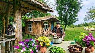 Полезный и Очень Вкусный Суп из Крапивы.  Жареная Курица с Овощами.