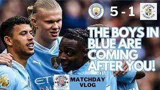 Man City 5-1 Luton  Matchday vlog  The Boys in Blue are coming after you
