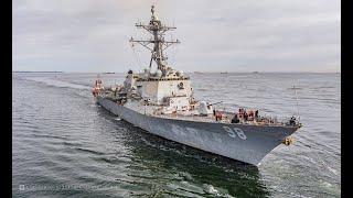 USS Forrest Sherman - guided missle destroyer-