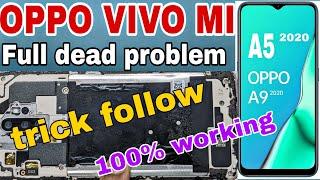 OPPO A5 A9 2020 short and full dead fix  OPPO A5 A9 2020 not turning on fix