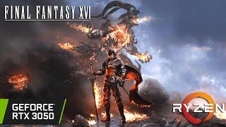 Final Fantasy XVI - RTX 3050 - All Settings Tested - FSR 3 FG OFFON