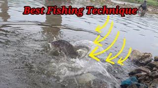 Best Fishing Techniques Tilapia Fishing Krishna river Kolhapur