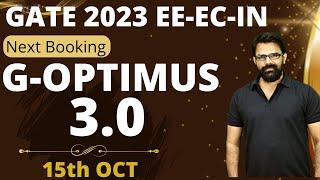 Next Booking  G-Optimus 3.0  GATE 2023  EE EC IN  Genique