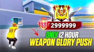 Shortest Weapon glory push ever in solo br rank  br rank push tips and tricks - MONU KING