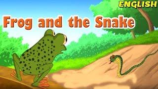 Frog and the Snake  Panchatantra English Moral Stories For Kids  Maha Cartoon TV English