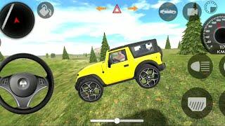 dollar song Modified  Mahindra Thar Stunt Driving Simulator  Indian Car Simulator 3D  Thar wala